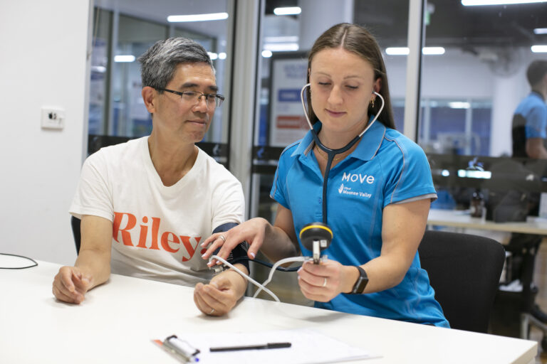 Exercise Physiologist running appointment