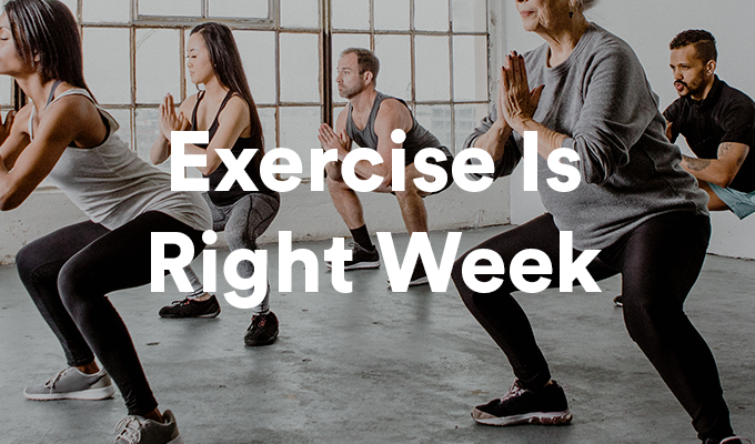 Exercise Is Right Week 2023