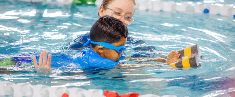 GOswim lesson in progress