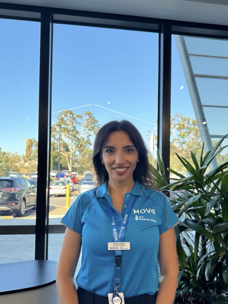 Meet Gulsen Krastic: From corporate legal to community connection at Keilor East Leisure Centre